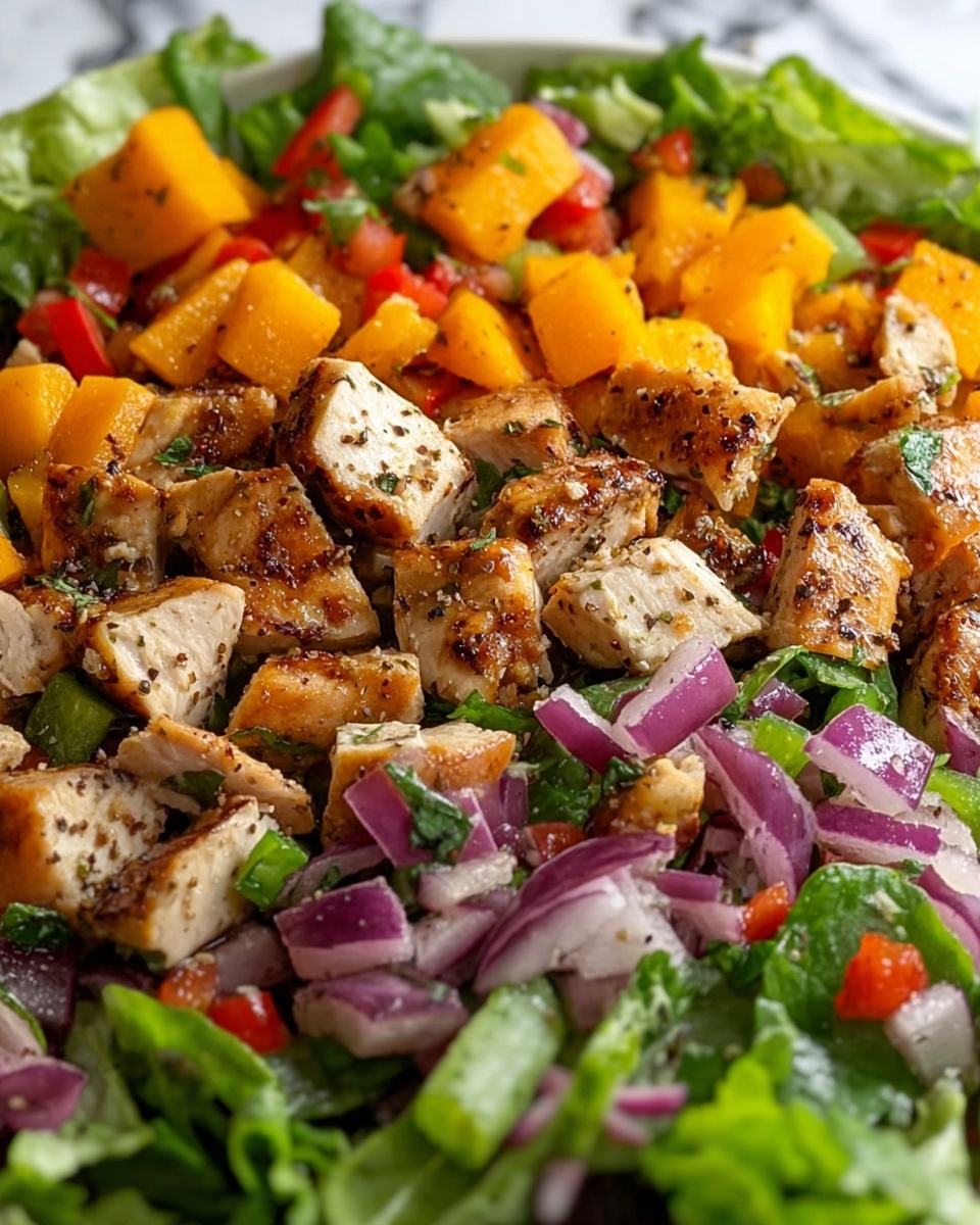 Persian Chicken Salad with Fresh Herbs and Pomegranate Seeds Recipe - Recipe Image