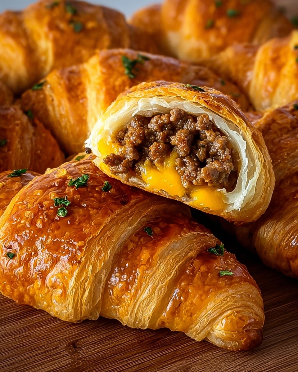 Breakfast Sausage Crescent Rolls Recipe - Recipe Image