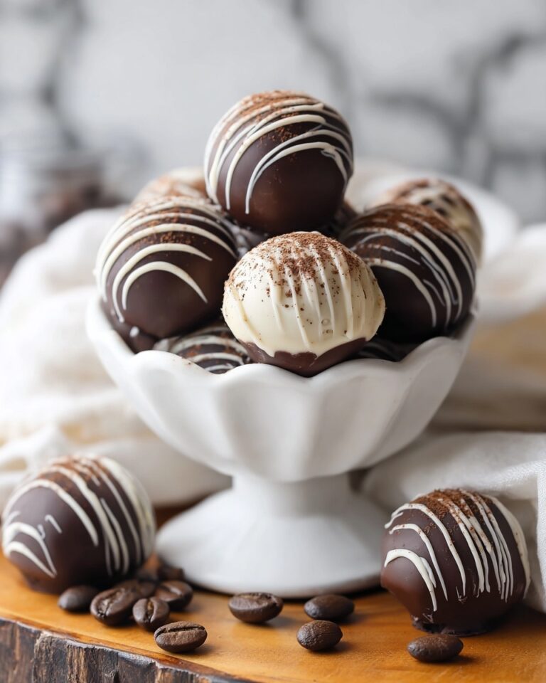 Dark Chocolate Coffee Truffles Recipe