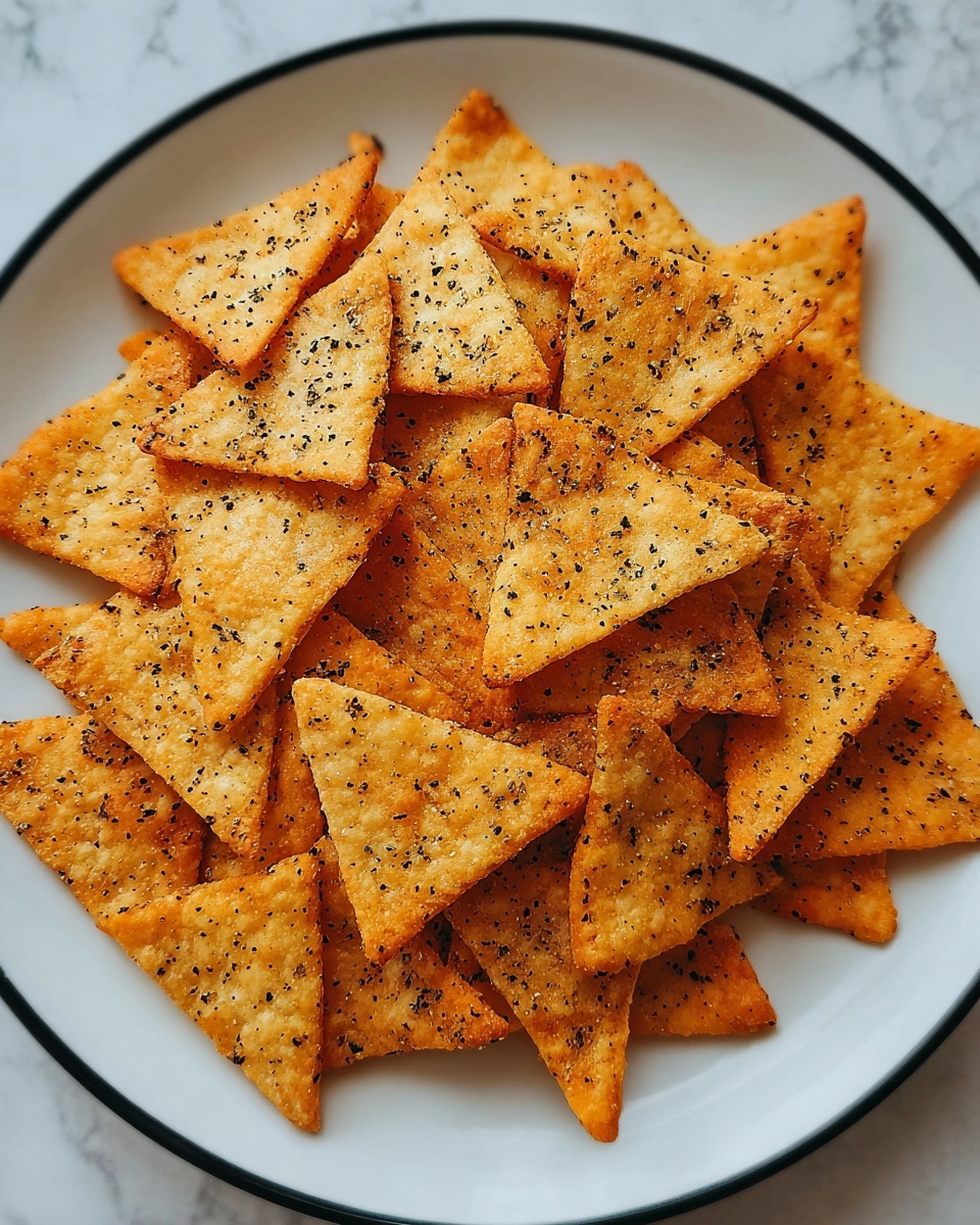 Homemade Pita Chips Recipe - Recipe Image