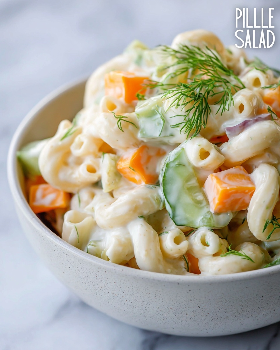 Dill Pickle Pasta Salad Recipe - Recipe Image