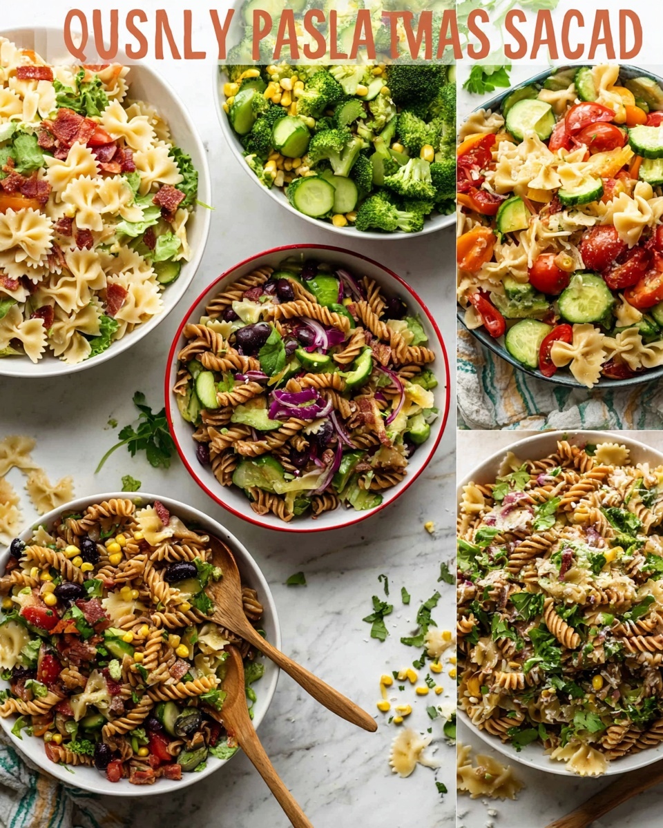 19 Delicious and Easy Pasta Salads Recipe - Recipe Image