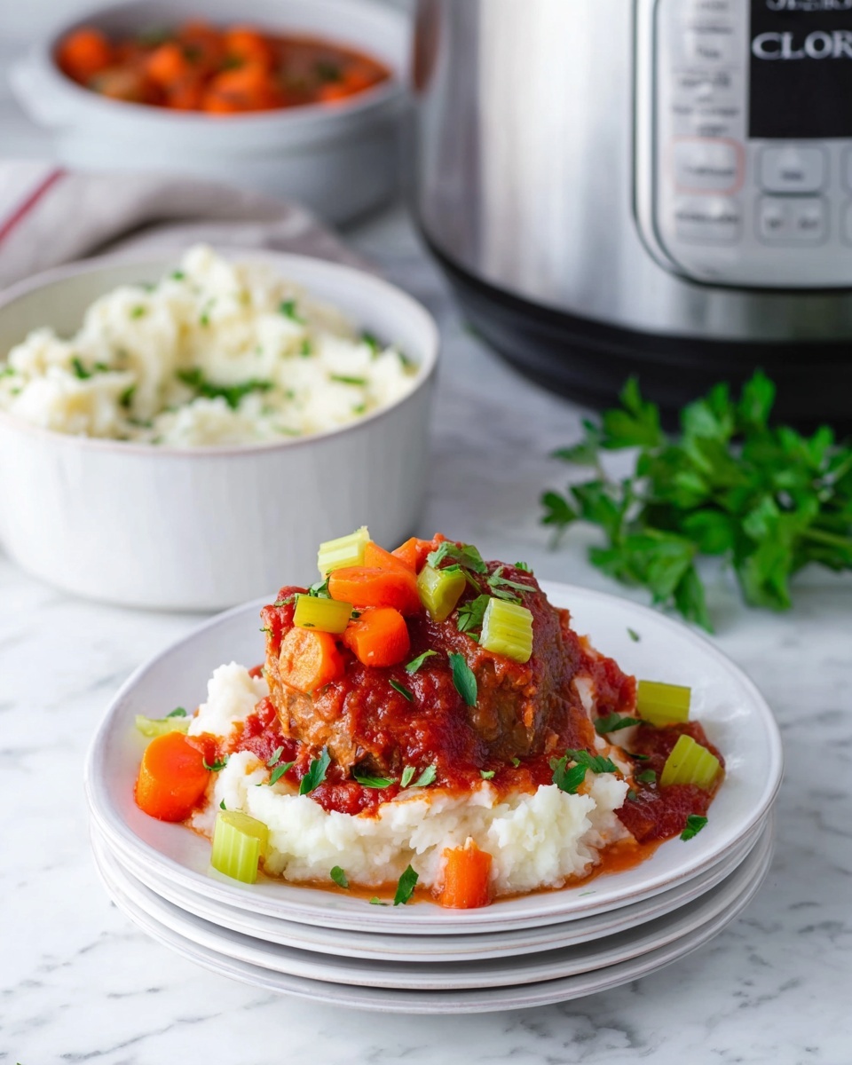 Crockpot Swiss Steak Dinner Recipe - Recipe Image