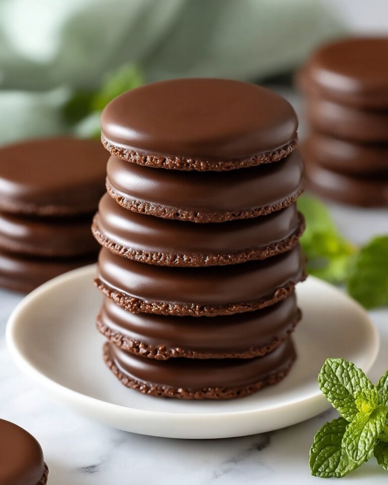 Easy Homemade Thin Mint Cookies for a Flavor-Packed Treat Recipe