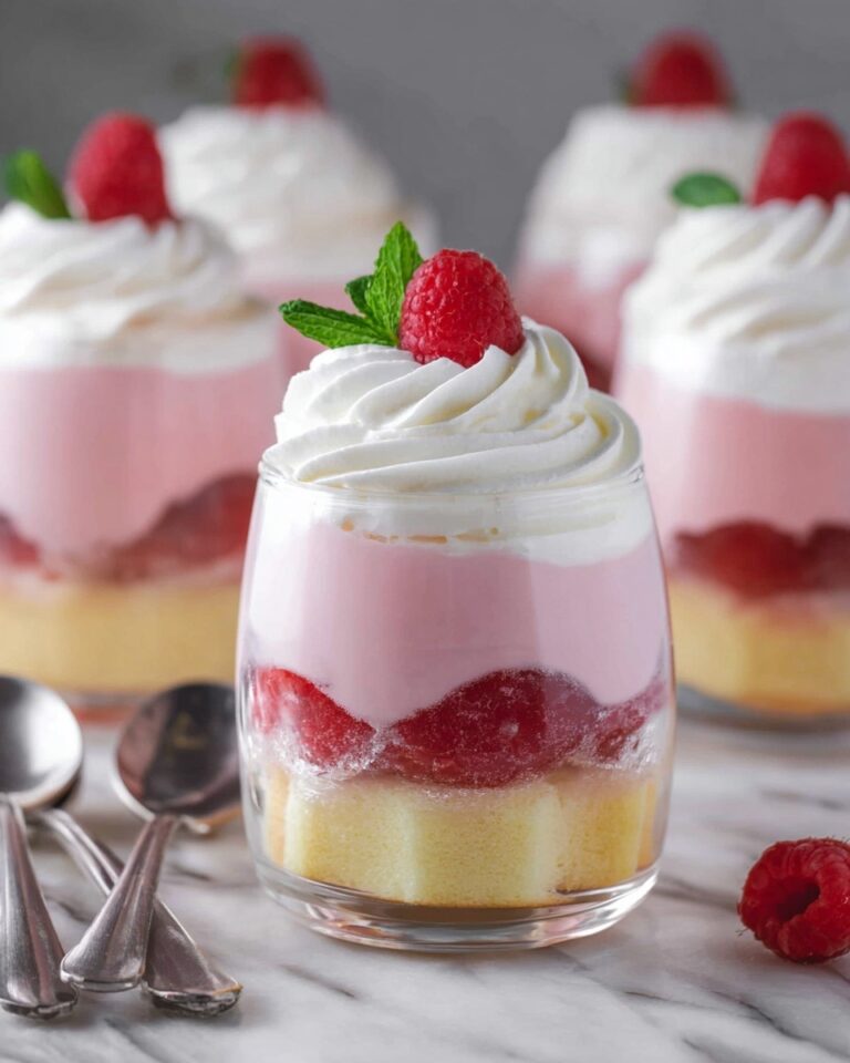Raspberry Mousse Cups Recipe