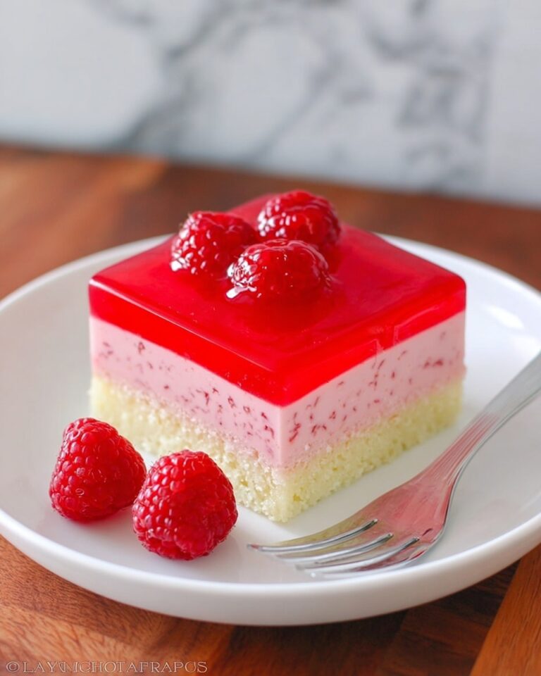 Raspberry Jello Cake Recipe
