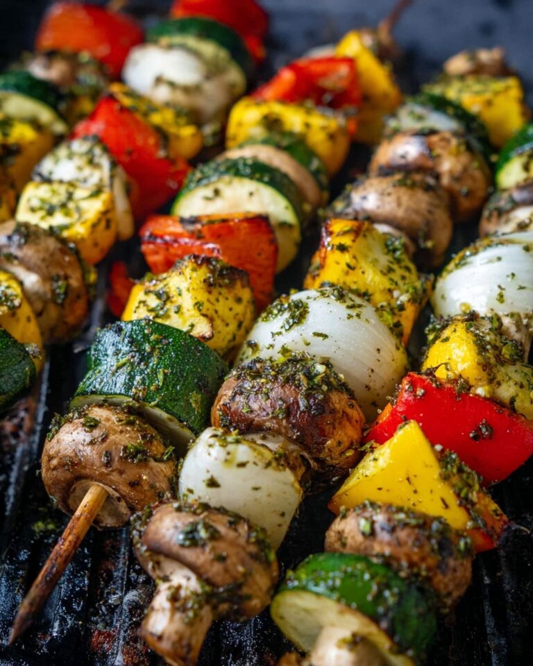 Grilled Moroccan Vegetable Skewers Recipe