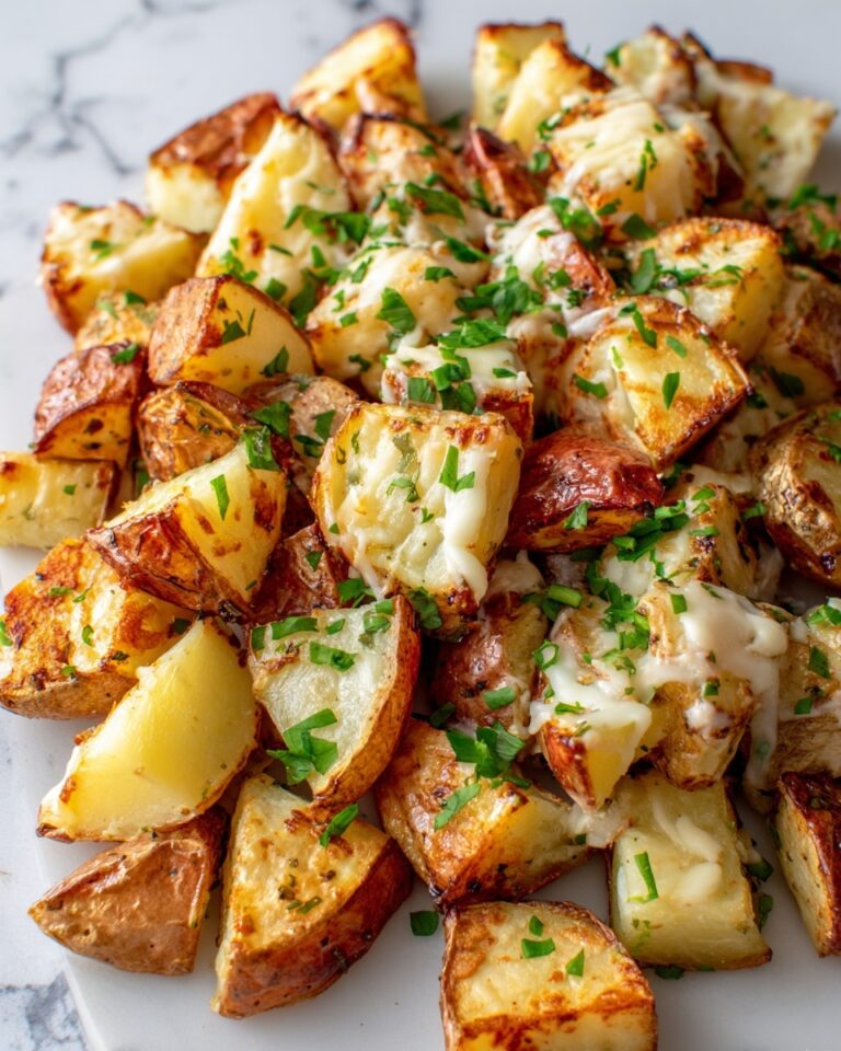 Baked Cheesy Ranch Potatoes Recipe