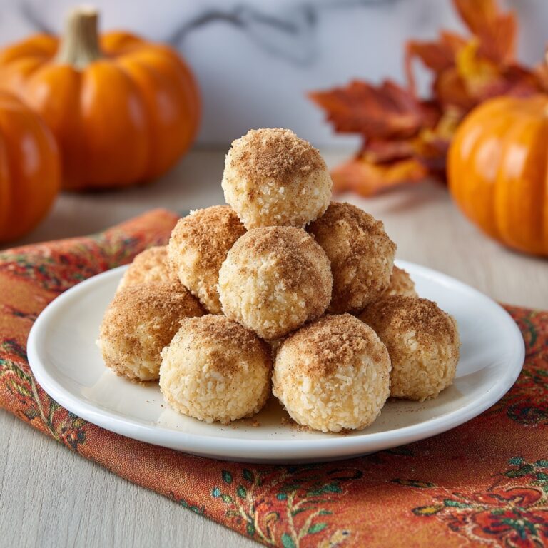 Pumpkin Cheesecake No-Bake Balls Recipe