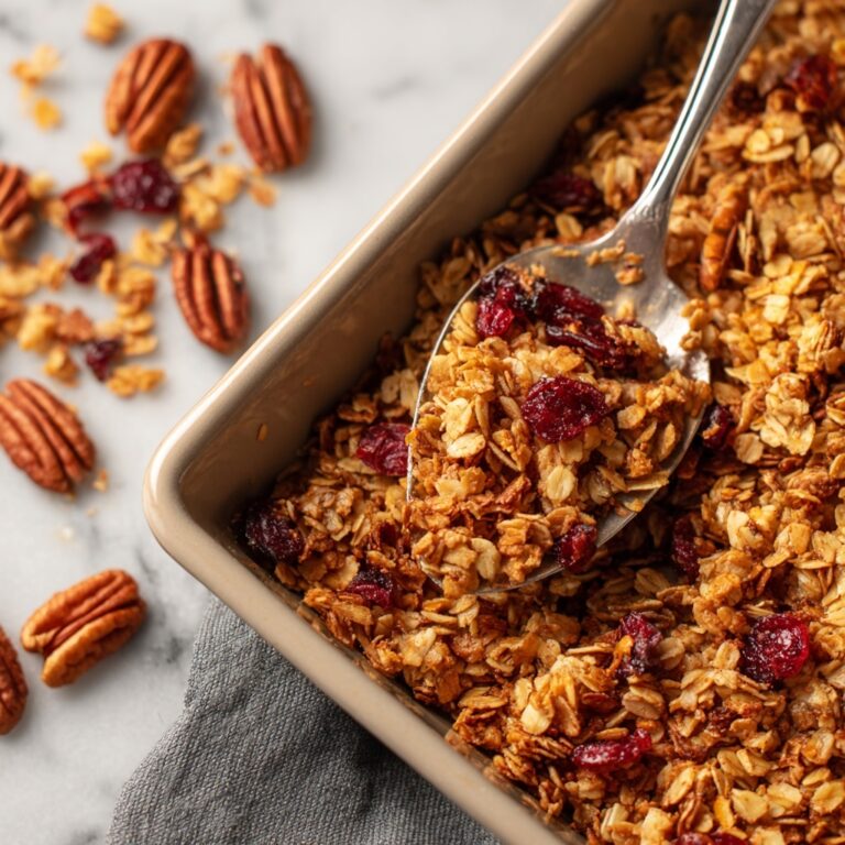 Cranberry Pecan Granola Recipe