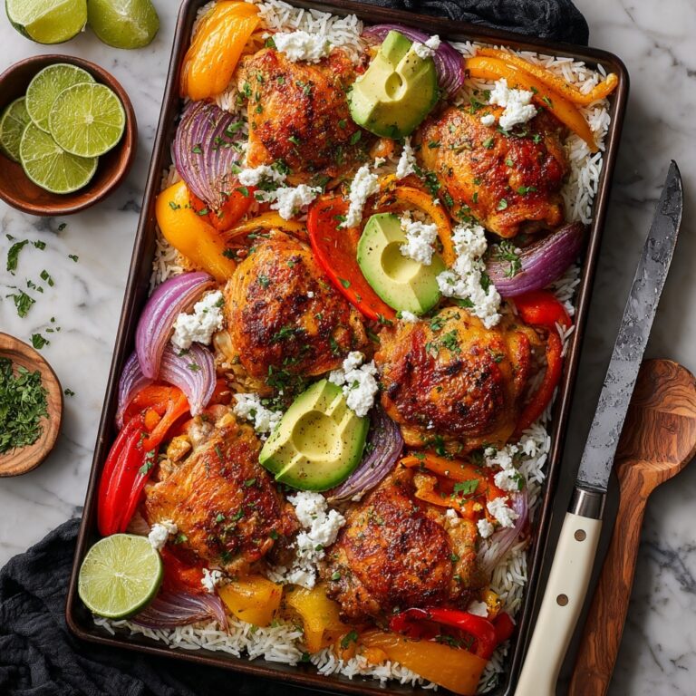 Sheet Pan Chicken Tinga Bowls: Easy, Smoky & Meal-Prep Friendly Recipe