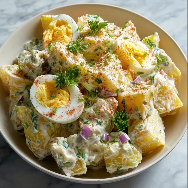 Classic Creamy Potato Salad Recipe