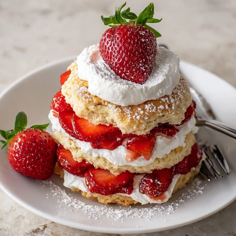 Heavenly Fluffy Strawberry Shortcake Recipe