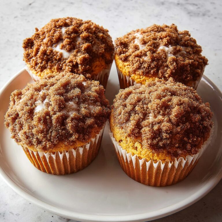 Pumpkin Streusel Muffins Recipe