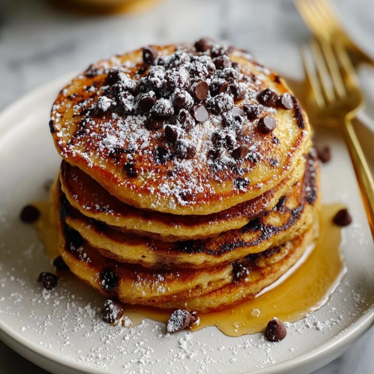 Chocolate Chip Pumpkin Pancakes Recipe
