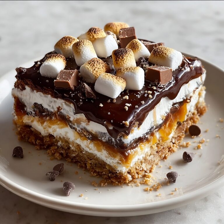 Decadent No-Bake S’mores Lasagna Recipe