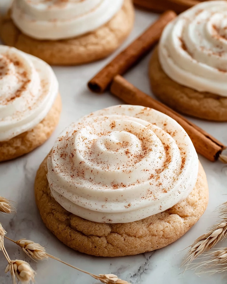 Pumpkin Cookies with Cream Cheese Frosting Recipe - Recipe Image