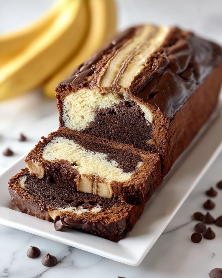 Chocolate Marble Banana Bread Recipe