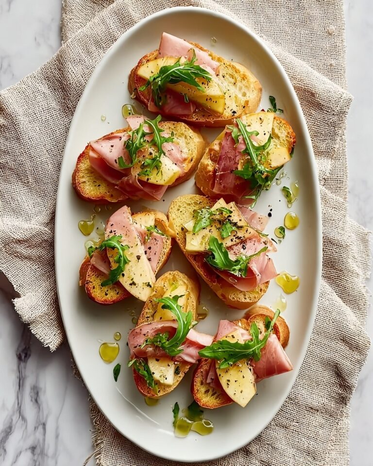 Apple & Brie Crostini with Hot Honey Recipe