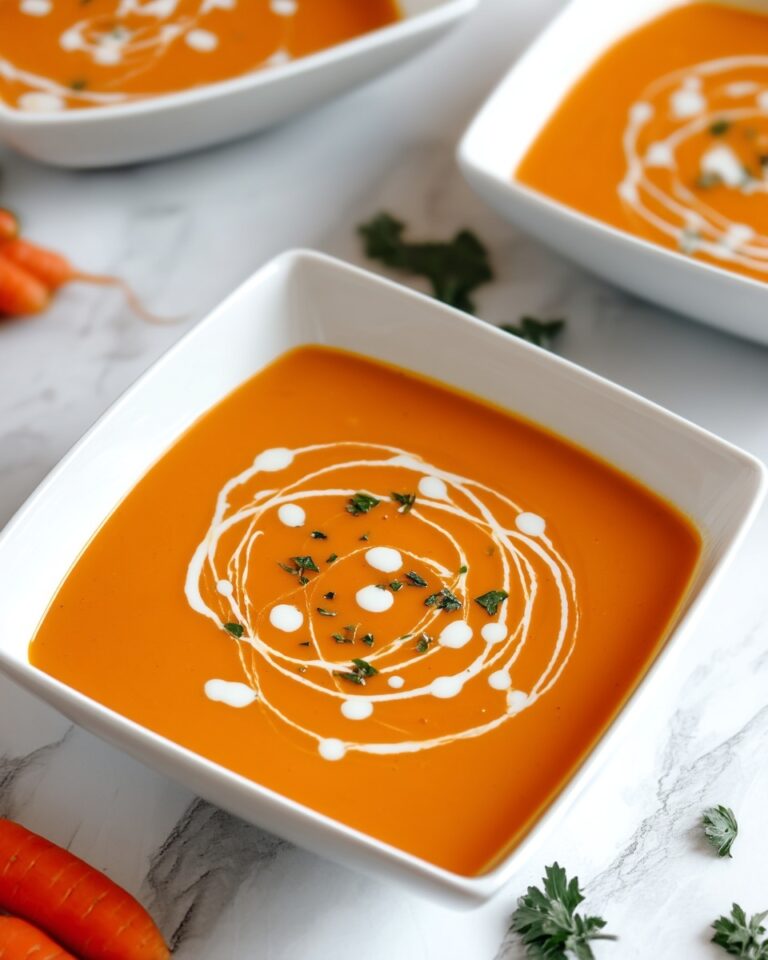 Creamy Carrot Soup with Ginger and Cumin Recipe