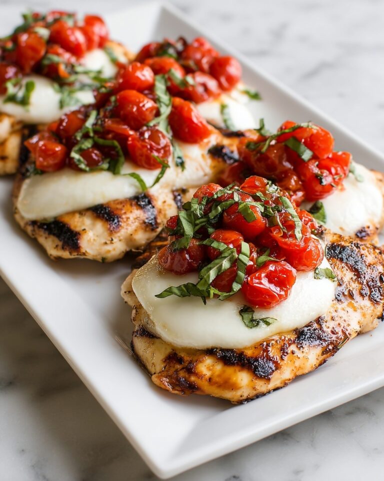 Grilled Chicken Margherita Recipe