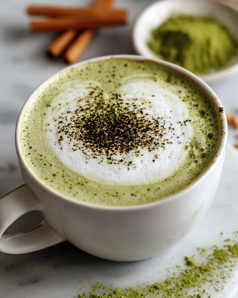 Easy Creamy Matcha Latte in a Mug Recipe