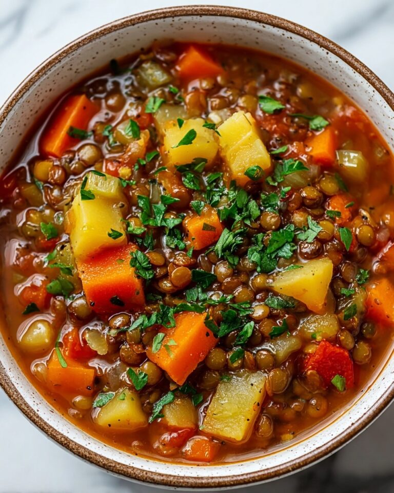 Easy One-Pot Mediterranean Lentil Soup Recipe