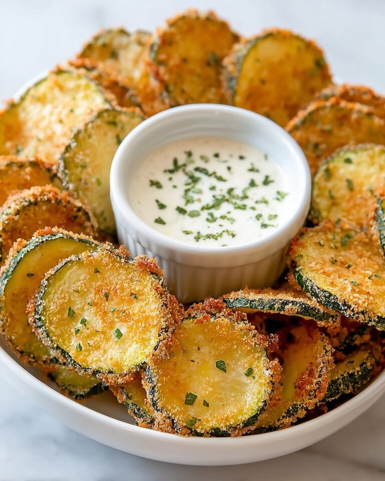 Crispy Fried Zucchini With Dipping Sauce Recipe