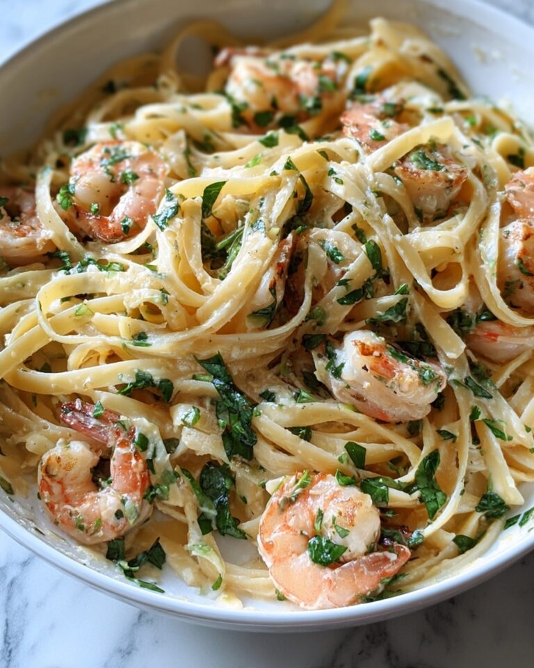 Creamy Tuscan Shrimp Pasta Recipe