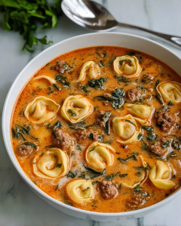 Creamy Homemade Tortellini Soup Recipe
