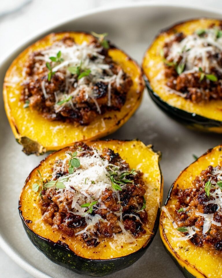 Sausage Stuffed Acorn Squash Recipe