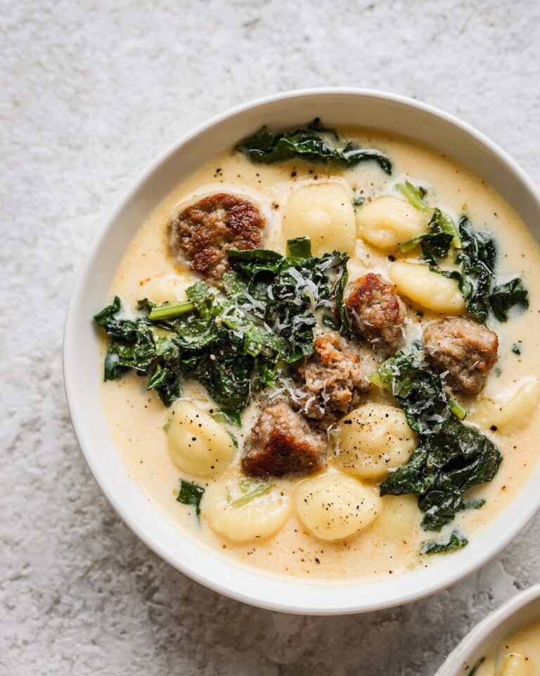 Sausage, Kale, and Gnocchi Soup Recipe