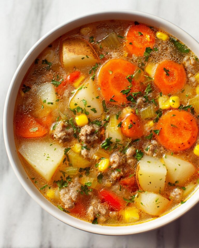 Sausage and Vegetable Soup Recipe