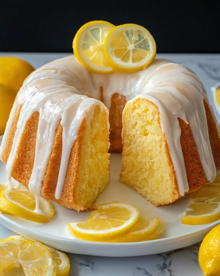 Italian Lemon Pound Cake – A Zesty, Moist Delight Recipe