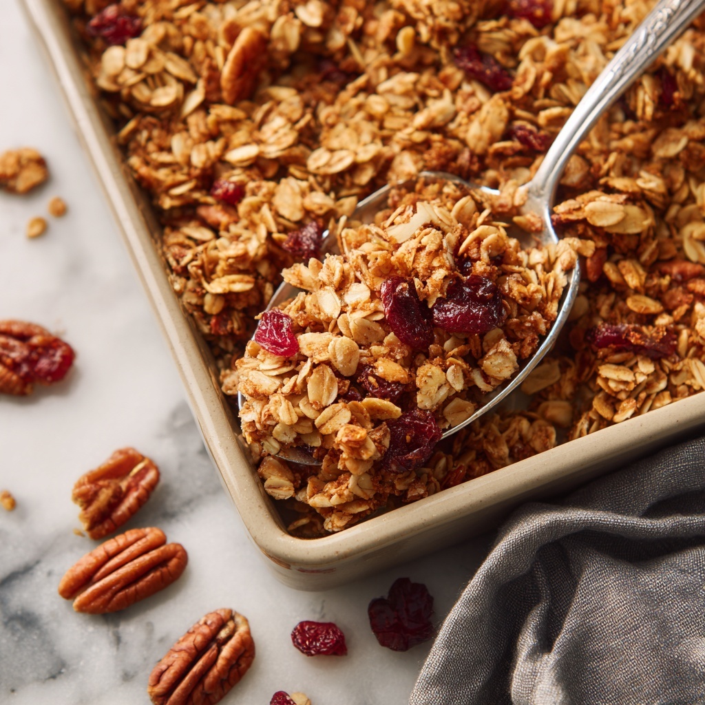 Cranberry Pecan Granola Recipe - Recipe Image