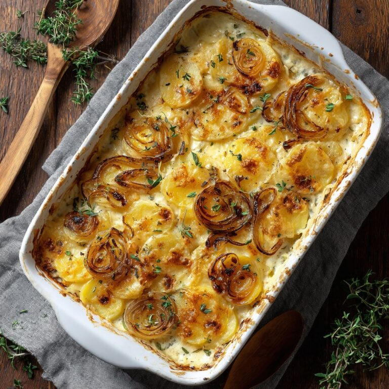 French Onion Potato Bake: Creamy, Cheesy Comfort Food Recipe