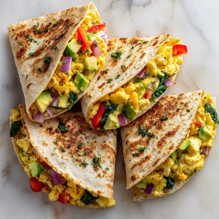 Easy Vegetarian Breakfast Quesadillas Recipe