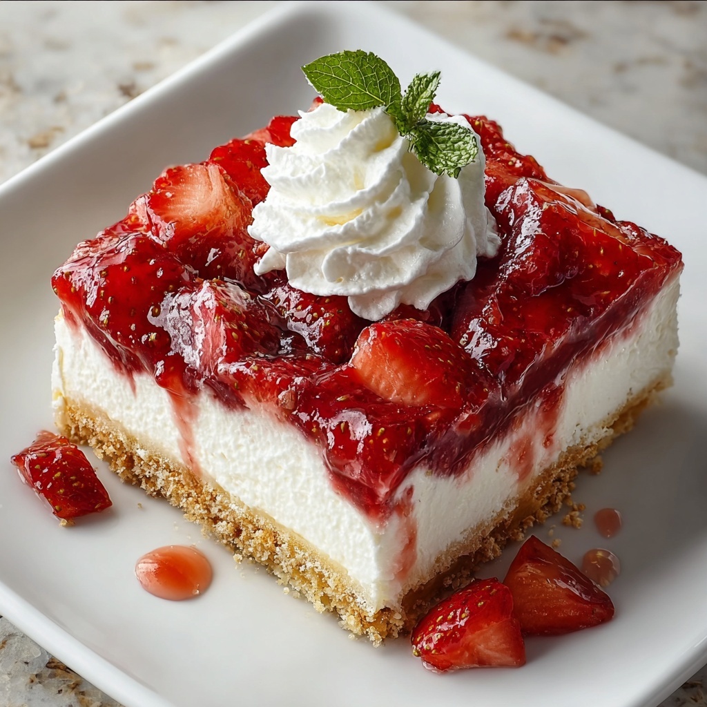 Strawberry Shortcake Cheesecake Recipe - Recipe Image