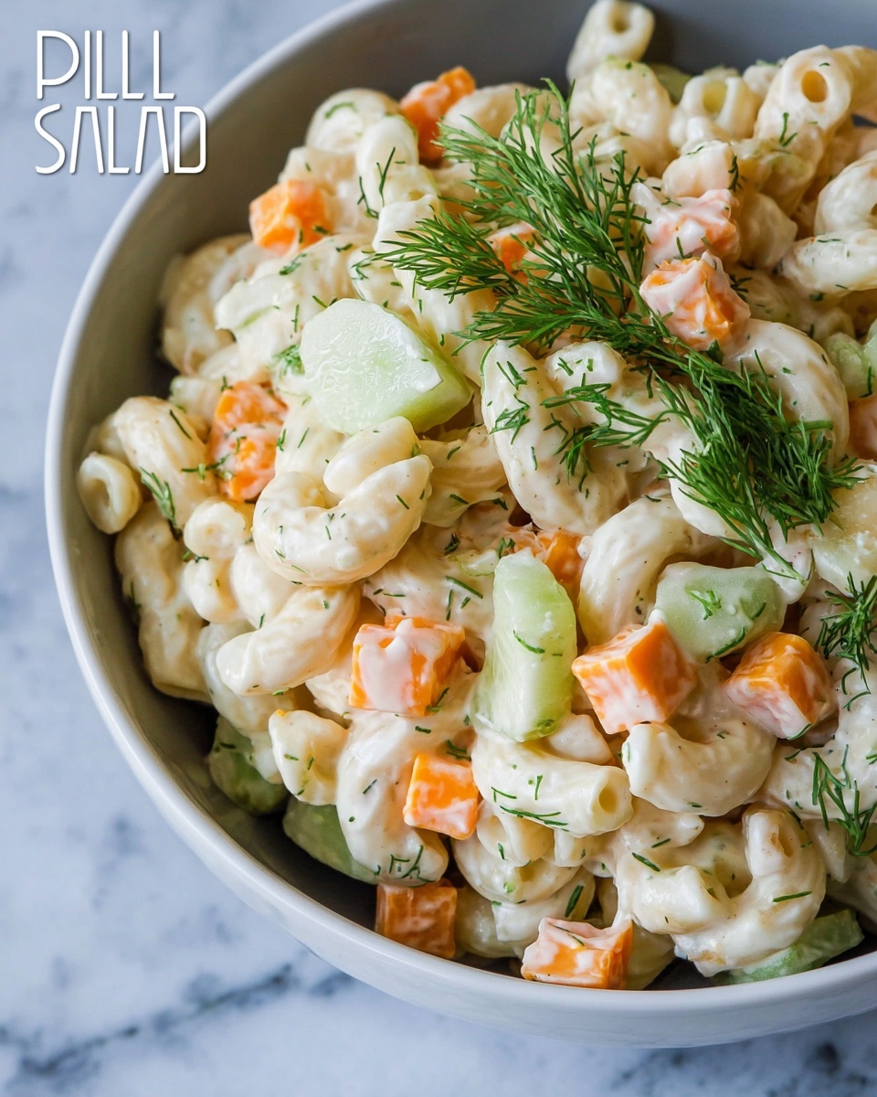 Dill Pickle Pasta Salad Recipe - Recipe Image