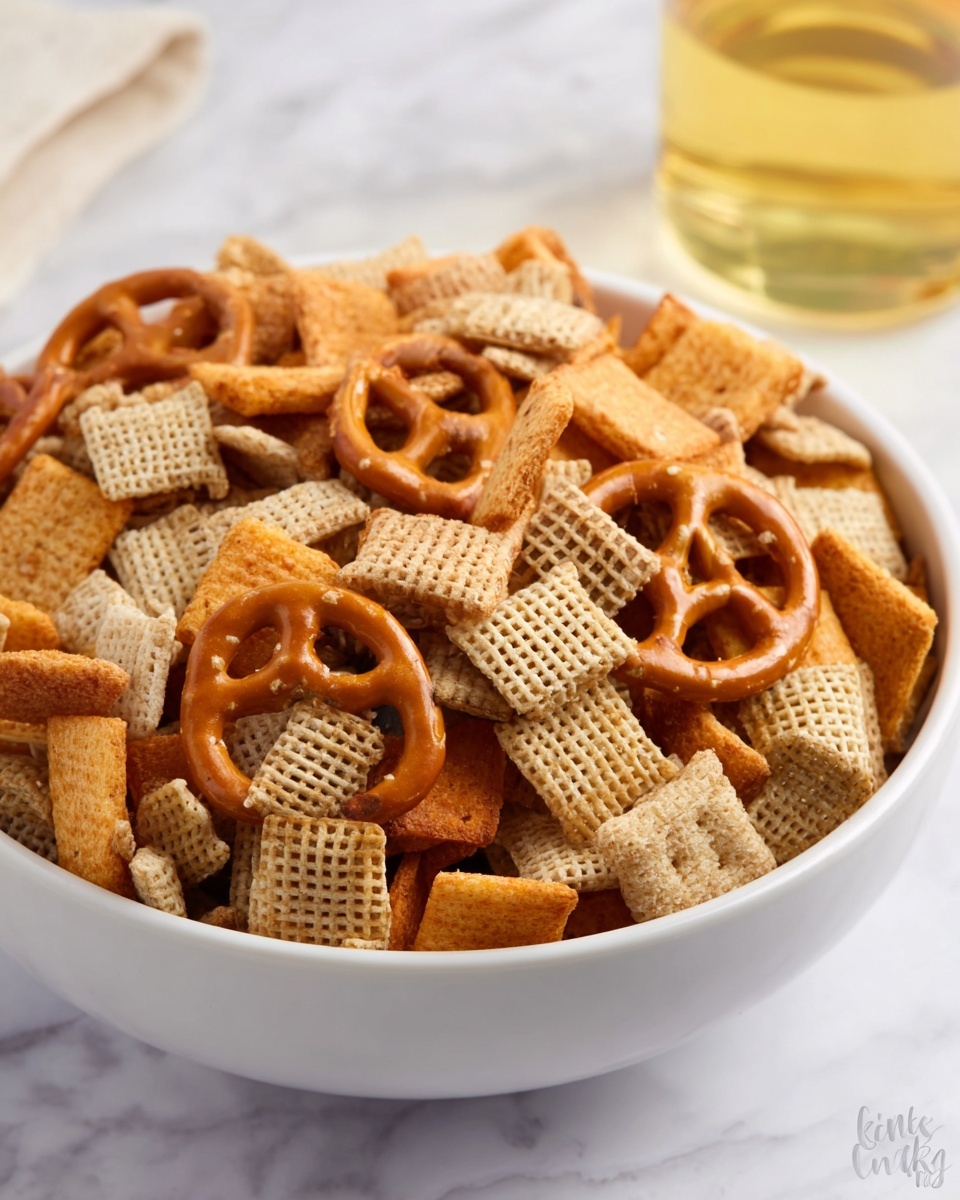 Dill Pickle Chex Mix Recipe - Recipe Image