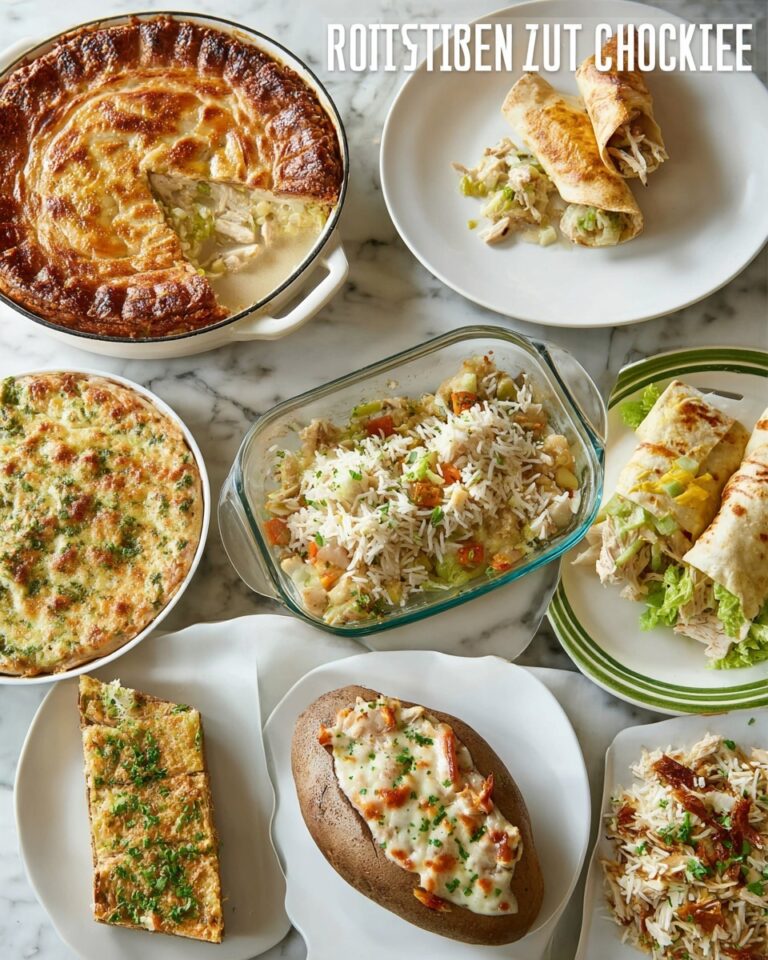 Creamy Rotisserie Chicken Pot Pie Recipe