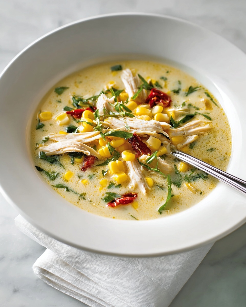 Chicken Corn Soup Recipe - Recipe Image