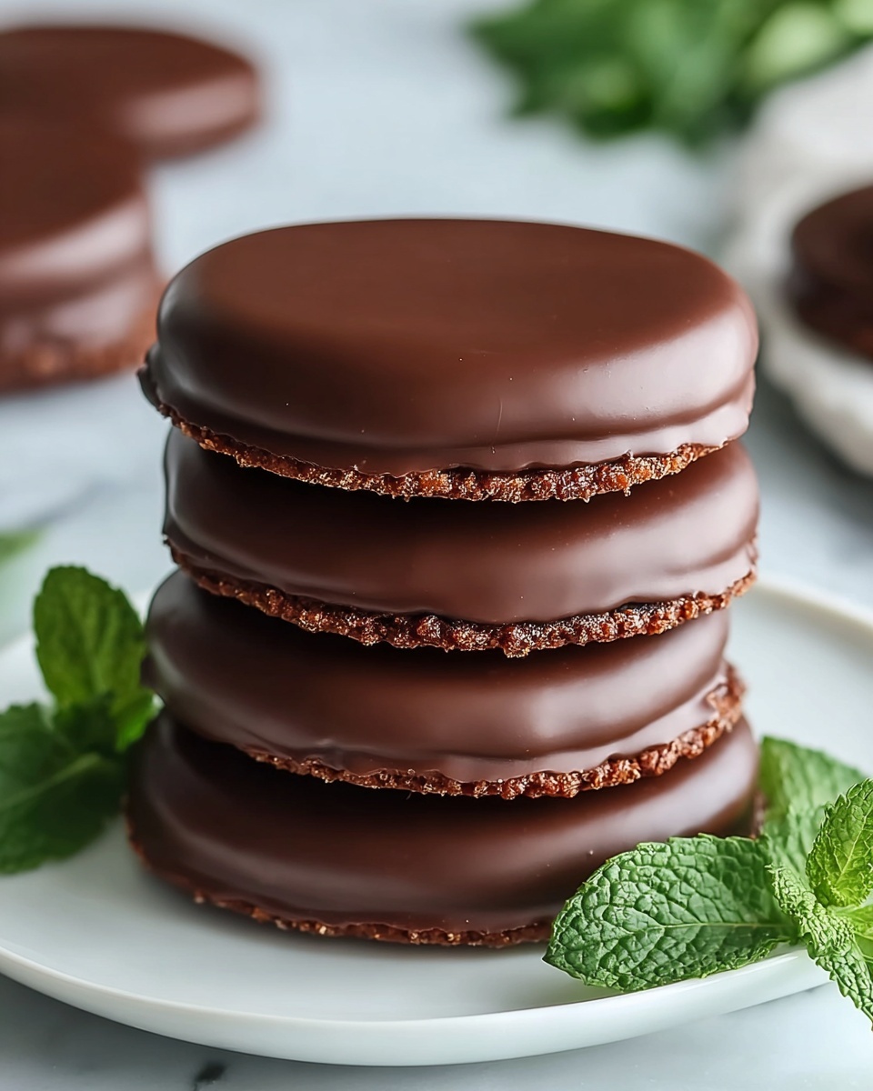 Easy Homemade Thin Mint Cookies for a Flavor-Packed Treat Recipe - Recipe Image