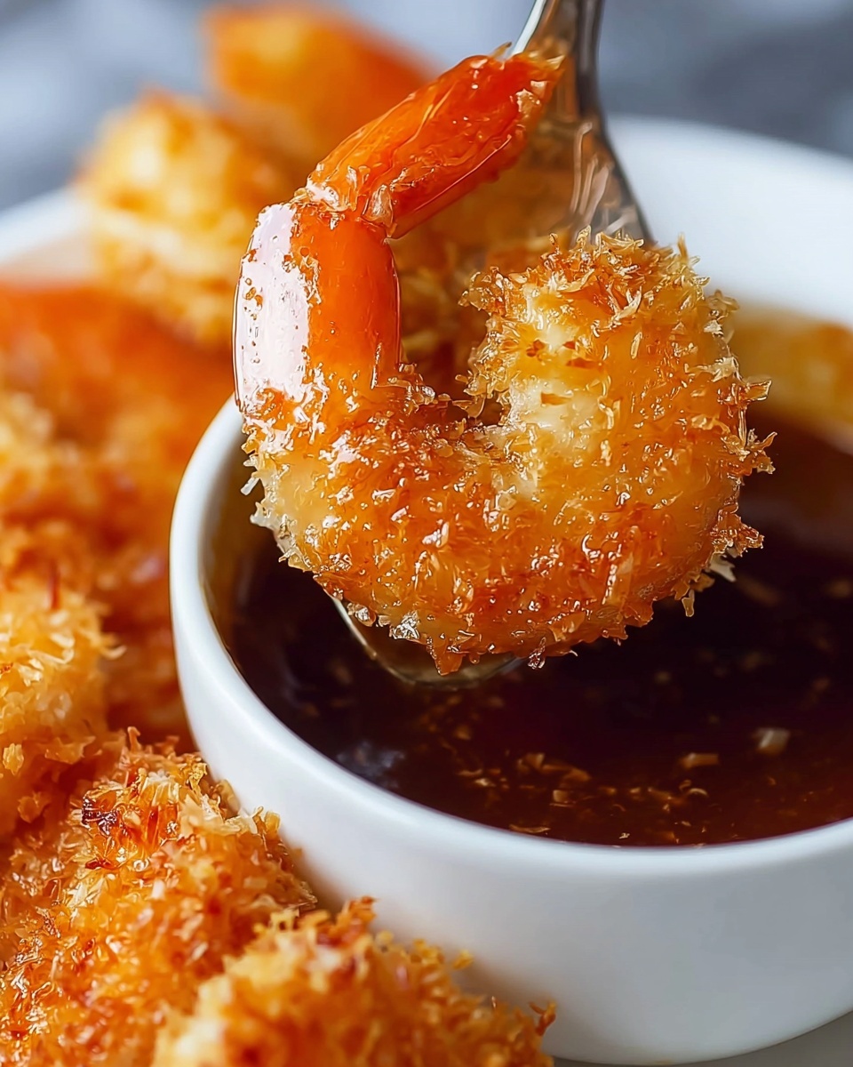 Crispy Coconut Shrimp with Sweet Chili Lime Dipping Sauce Recipe - Recipe Image