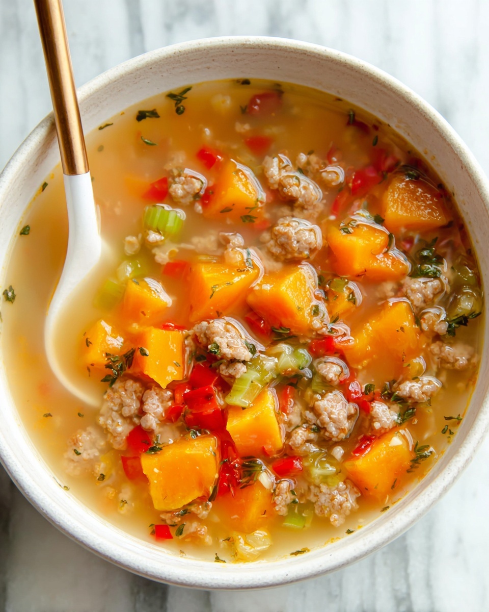 Sausage and Sweet Potato Soup Recipe - Recipe Image