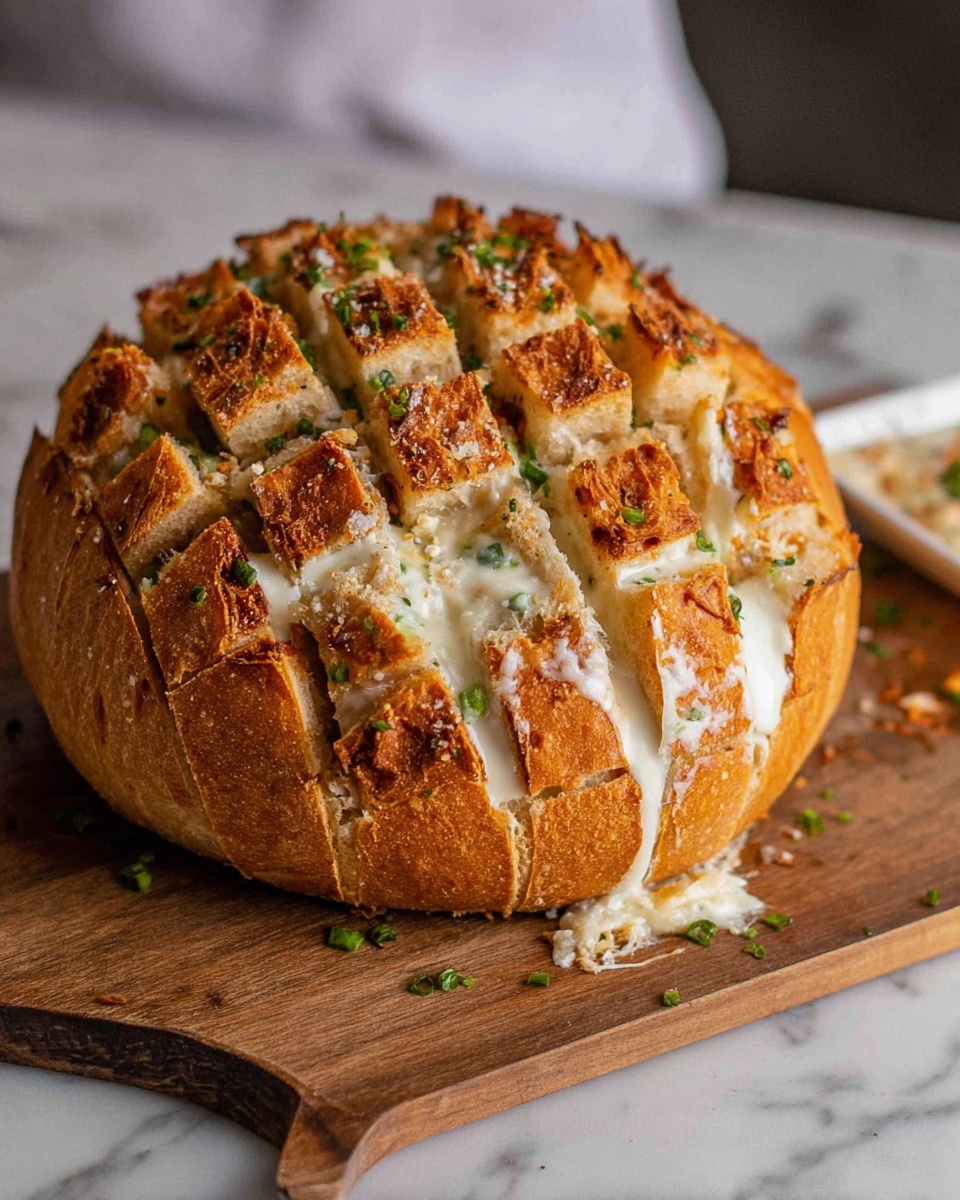 Parmesan and Garlic Butter Pull Apart Bread Recipe - Recipe Image