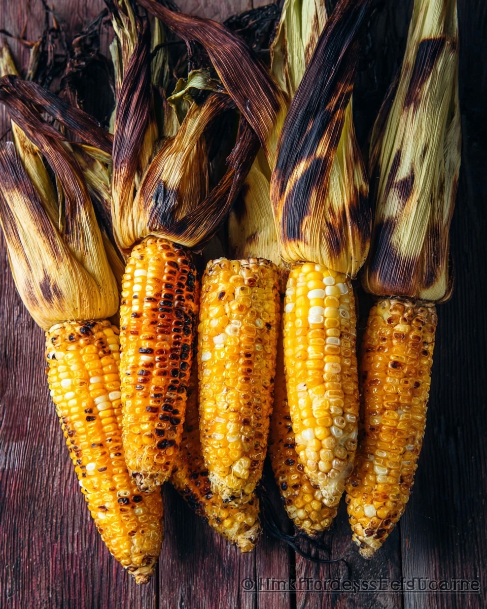 Grilled Corn on the Cob with Garlic Lime Butter Recipe - Recipe Image