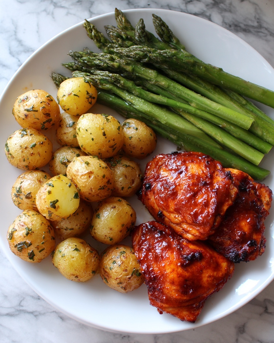 Baked BBQ Chicken Thighs Recipe - Recipe Image