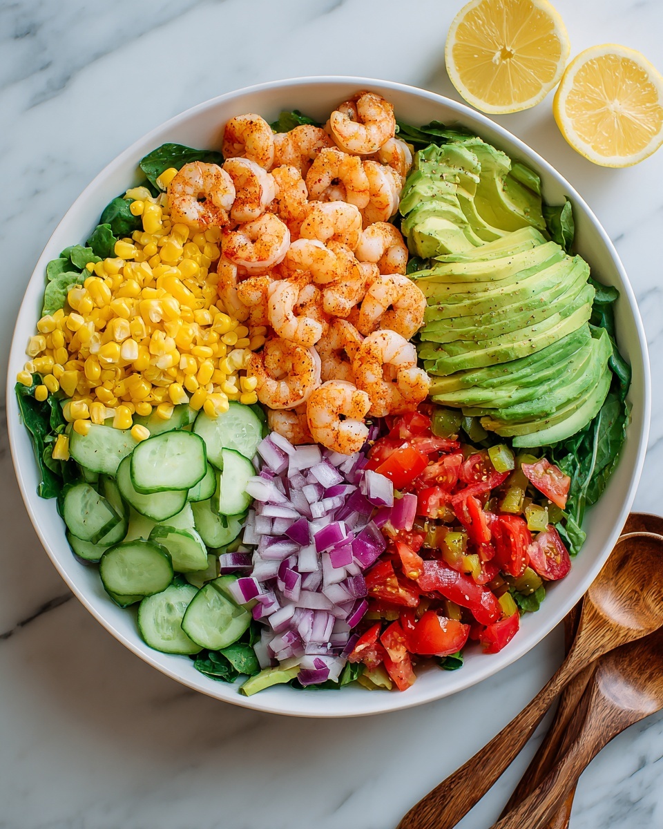 Shrimp Cobb Salad Recipe - Recipe Image