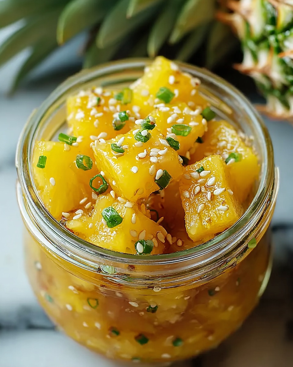 Pineapple Cowboy Candy: A Sweet and Spicy Treat Recipe - Recipe Image